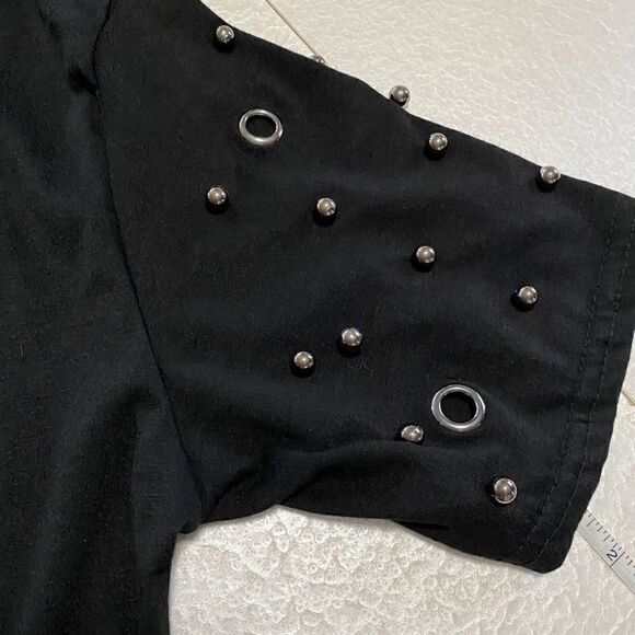 Fashion Nova kiss love tunic dress with tulle black - Picture 5 of 15